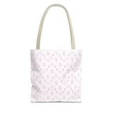 REPEAT ANCHOR CANVAS TOTE - PINK 1