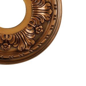 Acanthus 11'' Wide Medallion - Antique Bronze 4