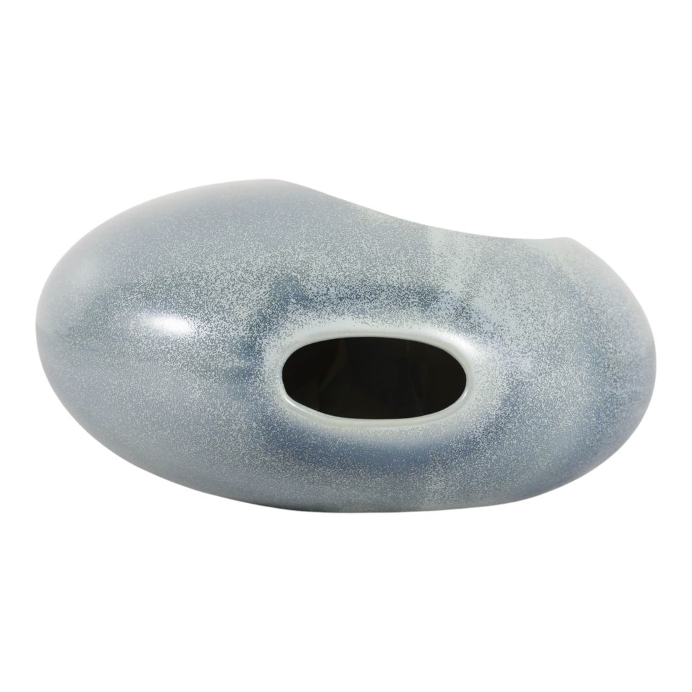 CHLOEOAK BLUE VASE 10 (IN)