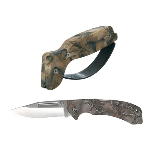 Camo AccuSharp  - Camo Folding Knife Combo