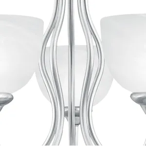 Tahoe 24'' Wide 5-Light Chandelier - Brushed Nickel 3