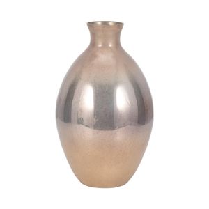 ELMONTDALE GOLD GLASS VASE 15 (IN) 4