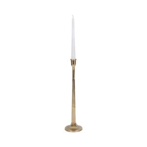 DALELEY GOLD CANDLE HOLDER 17 (IN) 4