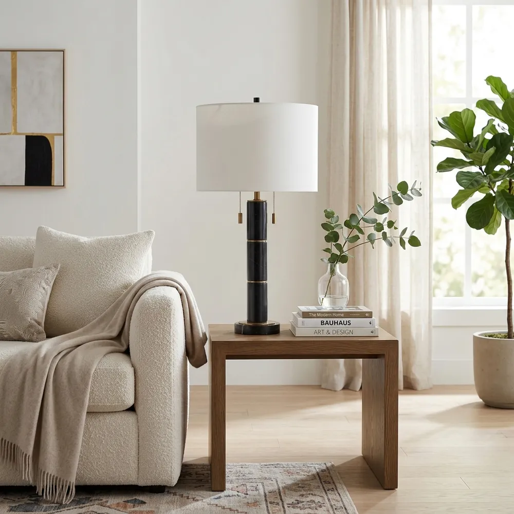 GRANLEYPORT BLACK LAMP 27 (IN)