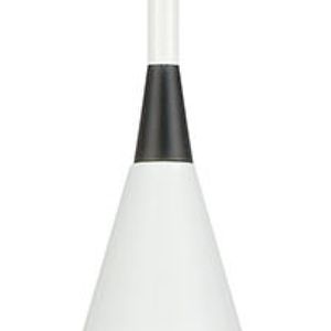 Mid-Century Schoolhouse 12'' Wide 1-Light Mini Pendant - Enamel White 4