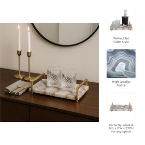 HERMONBROOK IVORY TRAY 3 (IN) 10