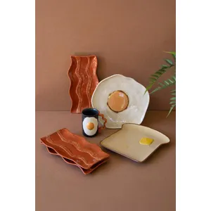 Ceramic Bacon Platter 4