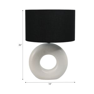 EVERTONMILL WHITE LAMP 26 (IN) 7