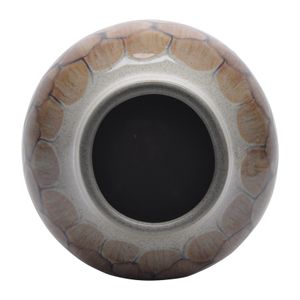 HANKBROOK BROWN VASE 8 (IN) 7