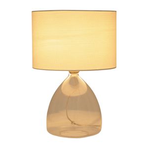 LANESIDE SET OF 2 CLEAR LAMPS 18 (IN) 3