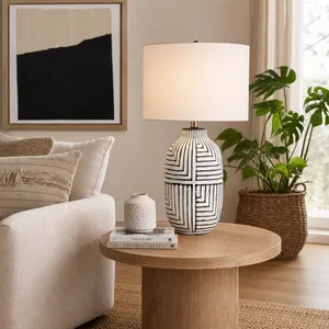 EMORYWAY WHITE LAMP 26 (IN) 12