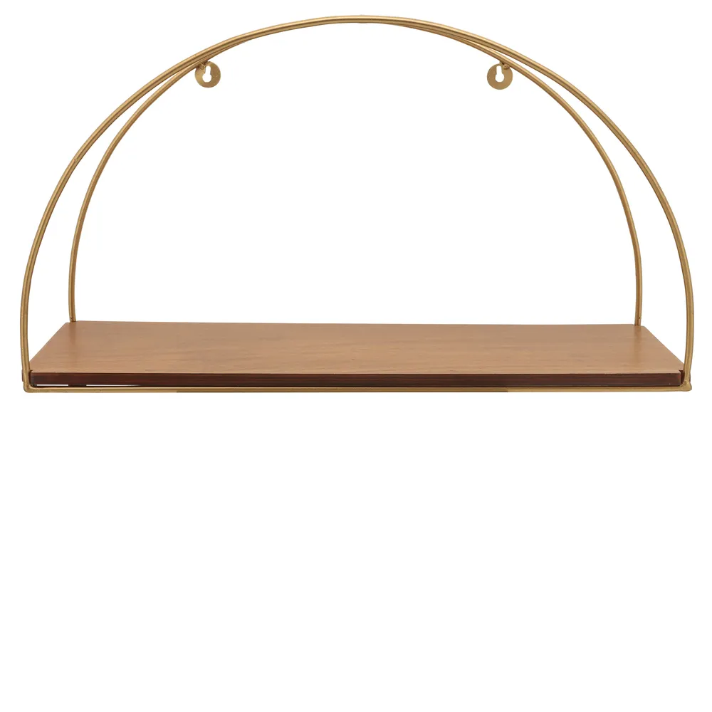 ENOCHBURN SET OF 3 BROWN WALL SHELF 12 (IN)