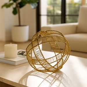 DRAYTONWOOD GOLD ORB 9 (IN) 9
