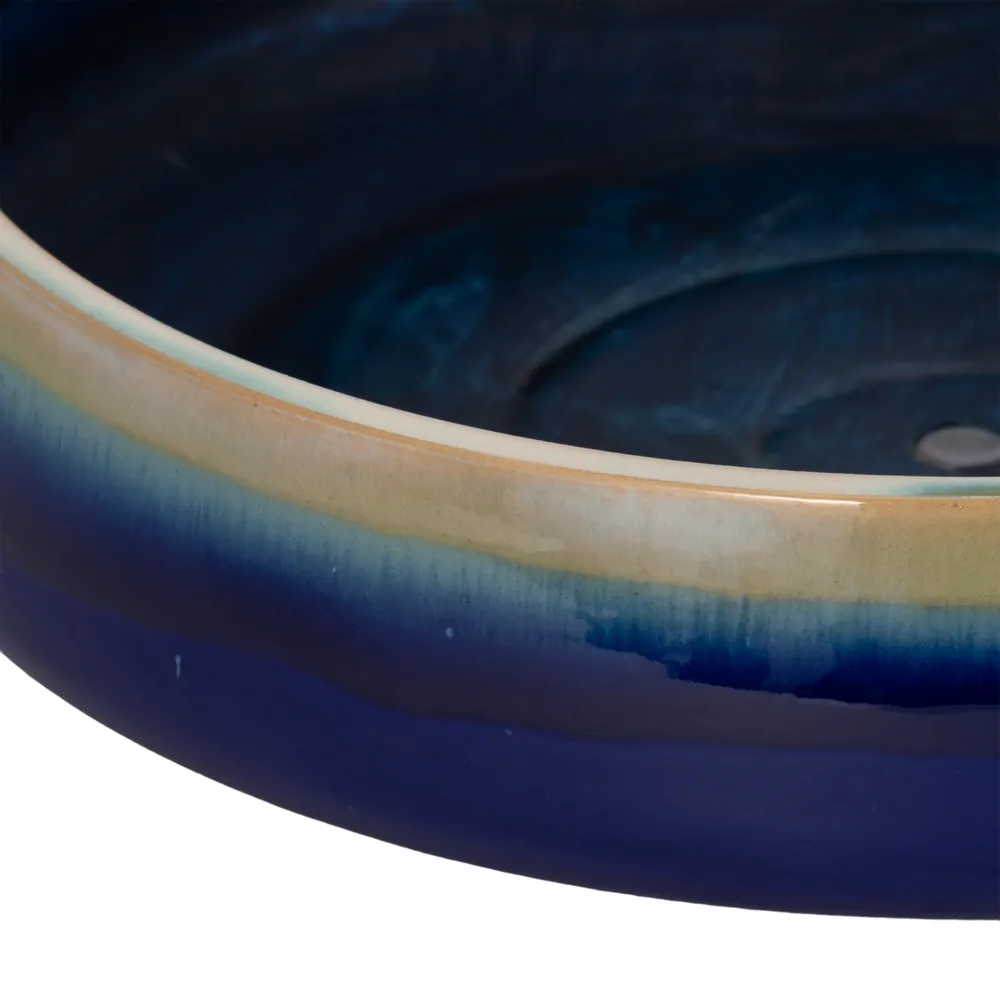 HANLEYPORT BLUE PLANTER 4 (IN)