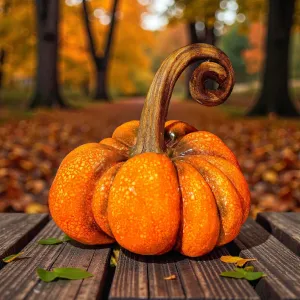 Autumn Curl Pumpkin 11x11x10in 1