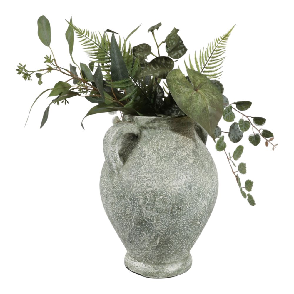 CHILTONLAND GREEN VASE 13 (IN)