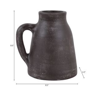 SHERMANCLIFF BROWN VASE 9 (IN) 10