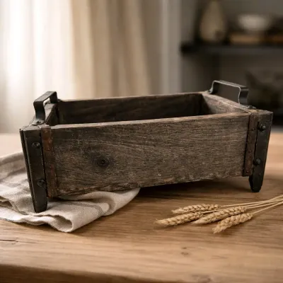 Wooden Brick Mold With Legs 13x5.75in