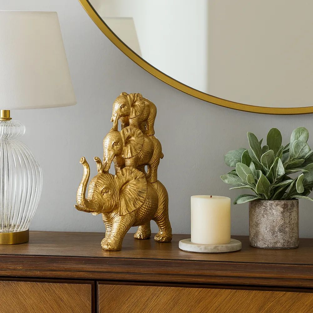 SHAWGROVE GOLD DECOR 10 (IN)