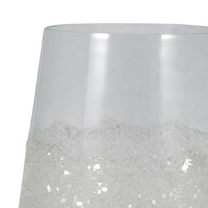 HANNAHMORE CLEAR GLASS VASE 10 (IN) 5