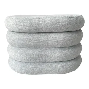 ORRMERE BLUE OTTOMAN 18 (IN) 1