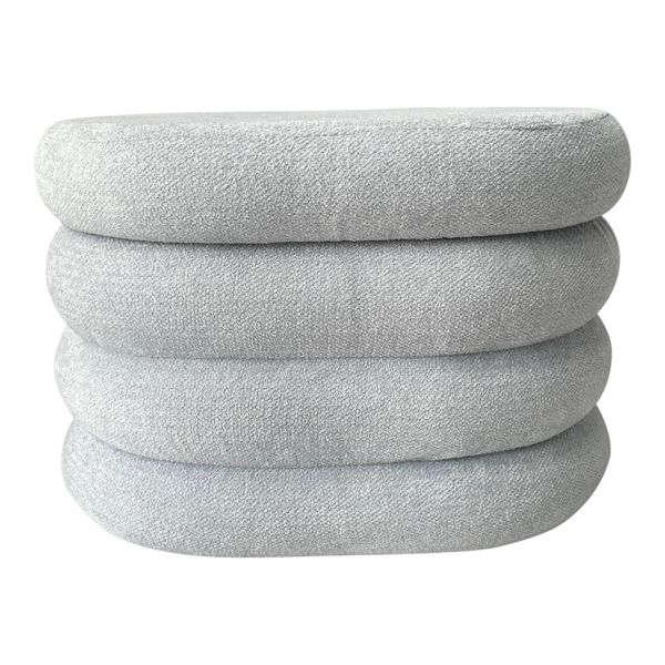 ORRMERE BLUE OTTOMAN 18 (IN)