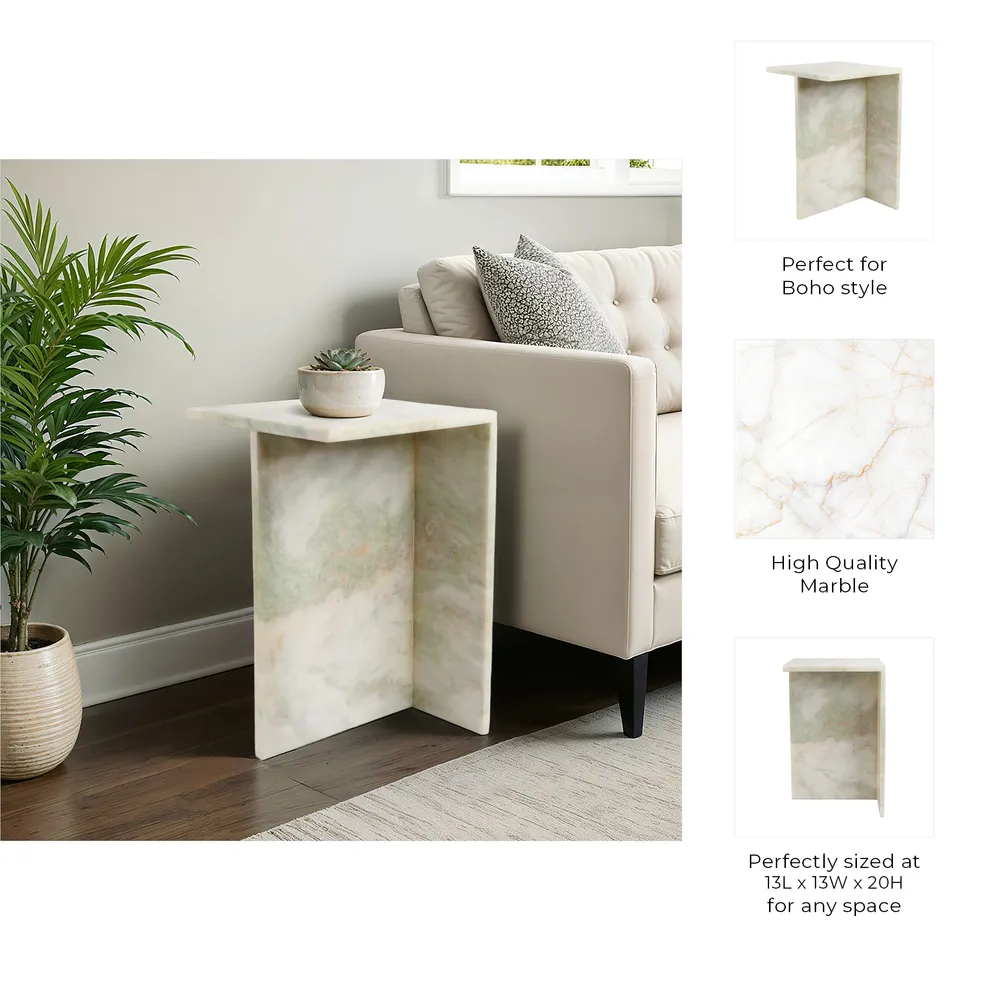 JENSENSIDE GREEN TABLE 20 (IN)