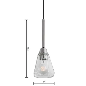 Arctic 5'' Wide 1-Light Mini Pendant - Polished Nickel 2