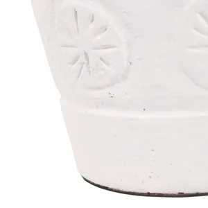 NASHFIELD WHITE VASE 22 (IN) 8