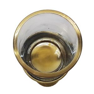 GARNETTMORE SET OF 2 GOLD CANDLE HOLDER 30 (IN) 8
