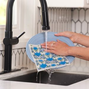 Tilly & Fifer blu Eco Sponge Cloths (Set of 2) 4