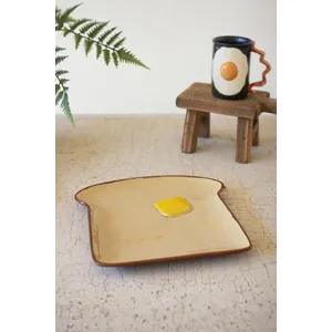 Ceramic Toast Platter 1