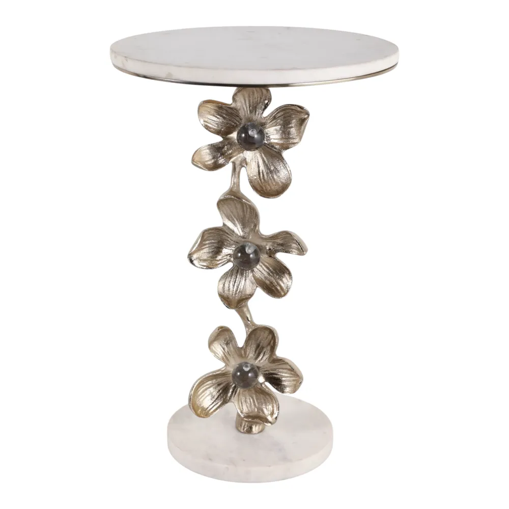 ETHANLAKE WHITE TABLE 22 (IN)