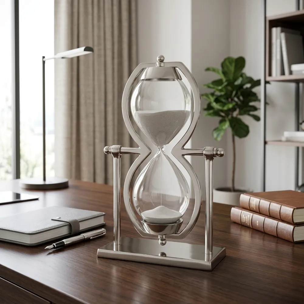 DIXONLAND SILVER HOURGLASS 11 (IN)