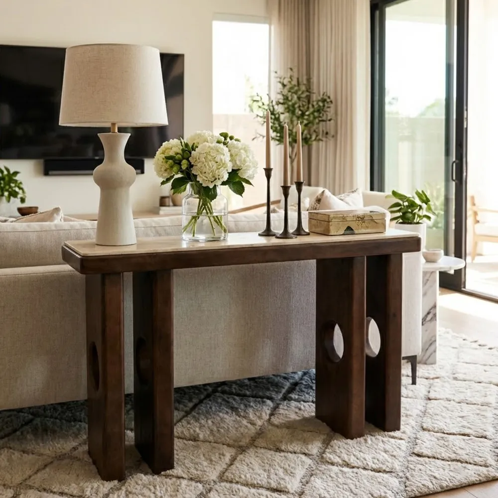 TARYNFORD TAN CONSOLE 47 (IN)