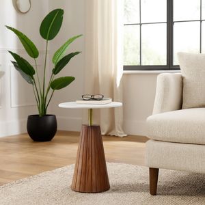 ZEBWAY BROWN TABLE 22 (IN) 11