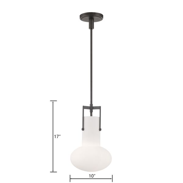 Izel 10'' Wide 1-Light Pendant - Oil Rubbed Bronze