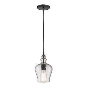 Menlow Park 6'' Wide 1-Light Mini Pendant - Oil Rubbed Bronze 1