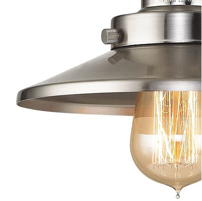 English Pub 18″ Wide 2-Light Vanity Light - Satin Nickel
