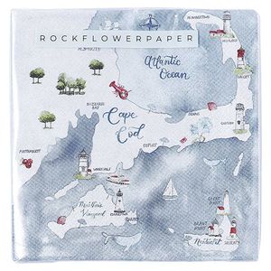 Cape And Islands Paper Cocktail Napkins ((Pack of 25) 4