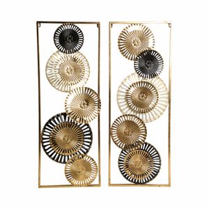 GRADYPARK SET OF 2 GOLD METAL WALL 32 (IN) 1
