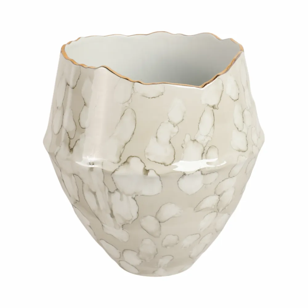 HANSONMILL IVORY VASE 10 (IN)
