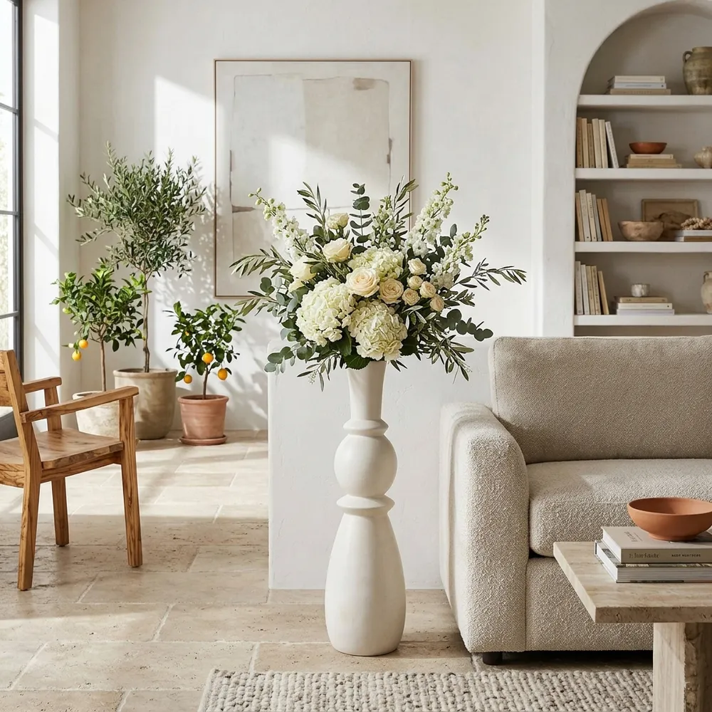 KAYECROSS IVORY VASE 30 (IN)