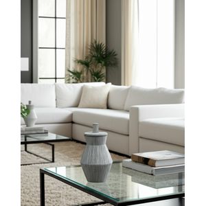 WRENTON WHITE VASE 15 (IN) 11