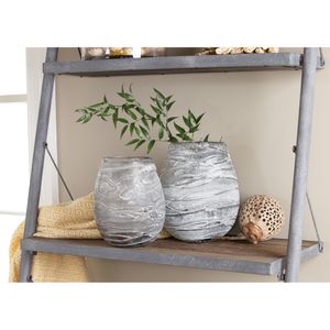 Raya Vase - Washed Gray 2