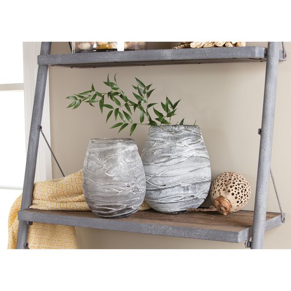 Raya Vase - Washed Gray