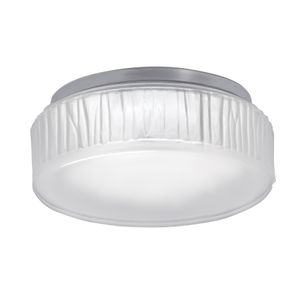 Bark 7'' Wide Integrated LED Flush Mount - Polished Nickel 1