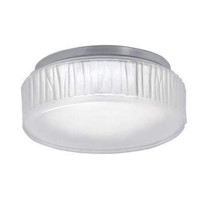Bark 7″ Wide Integrated LED Flush Mount - Polished Nickel