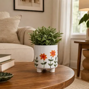 JORDANLAKE WHITE PLANTER 6 (IN) 11