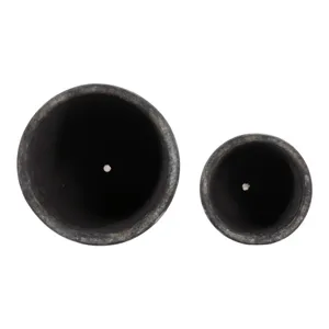 KENDALLWICK SET OF 2 BROWN PLANTER 8 (IN) 8